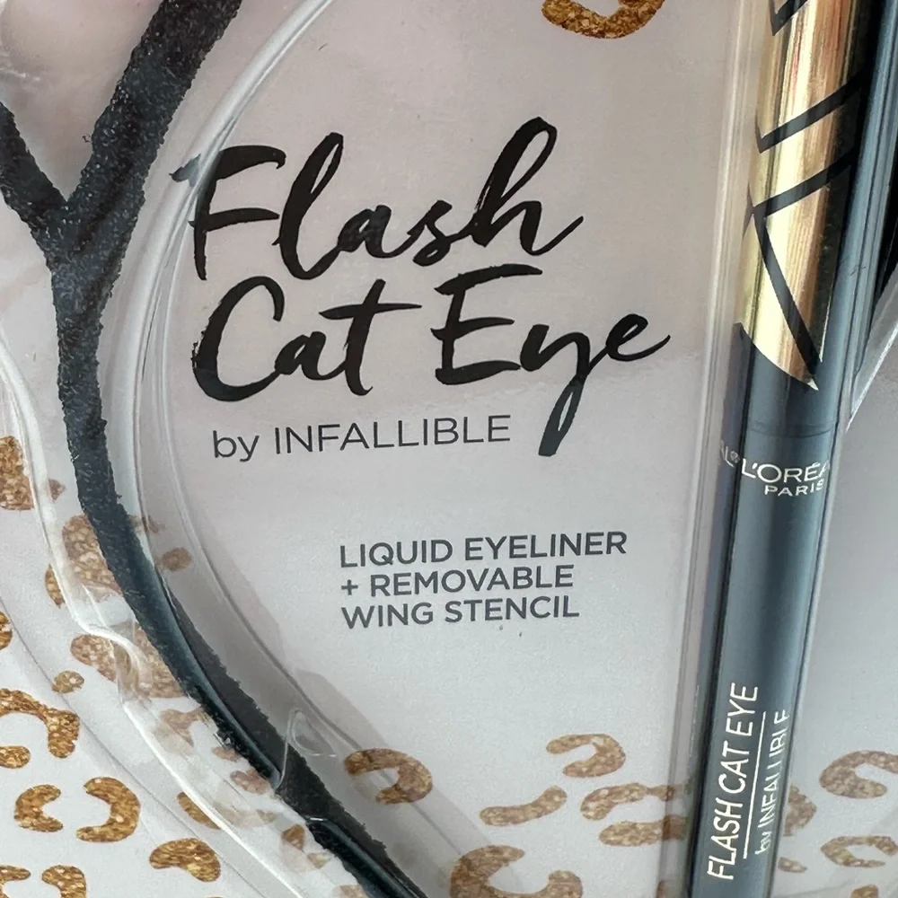 NEW L'Oréal Paris Limited Edition Cat Ears Plus Flash Cat Eyeliner